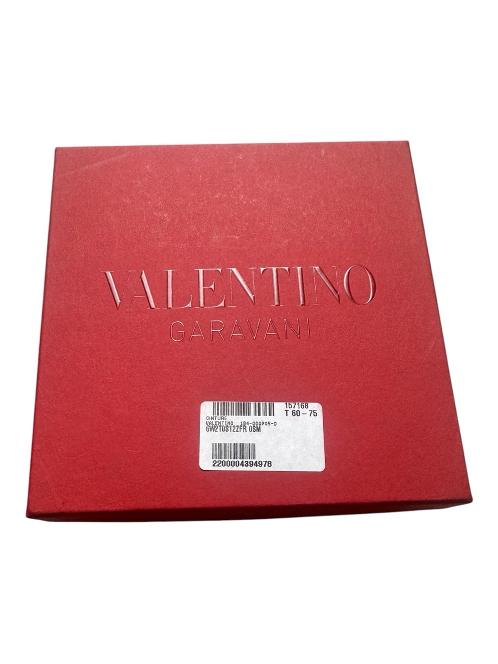 VALENTINO: Red Box Designer Box